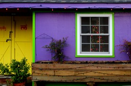 purple bldg yellow door1